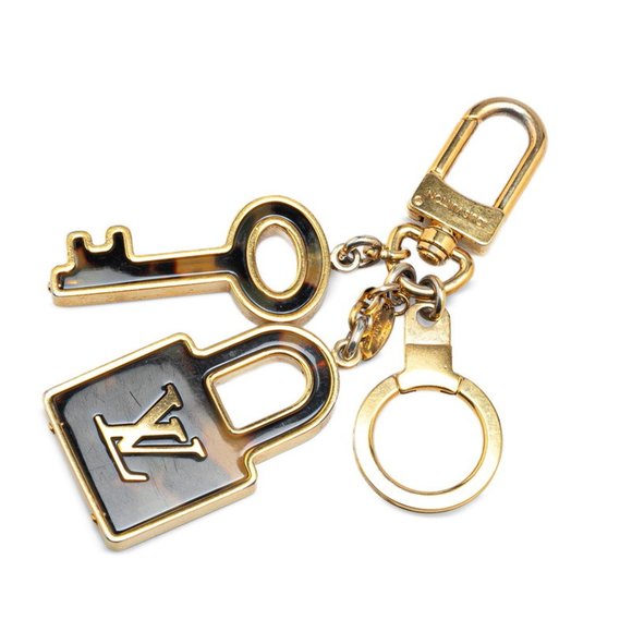 Louis Vuitton Porte-Clés Confidence Key Ring Holder M65088 Brown Gold Plated ... - Picture 2 of 6